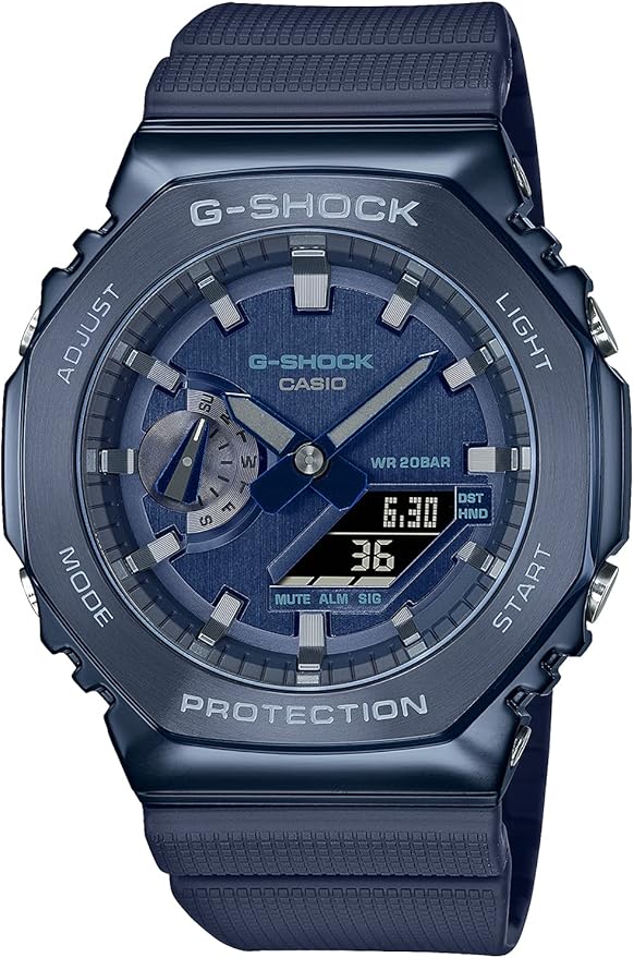 

Наручные часы CASIO G-SHOCK [Японская модель] с металлическим покрытием GM-2100N-2AJF мужские синие