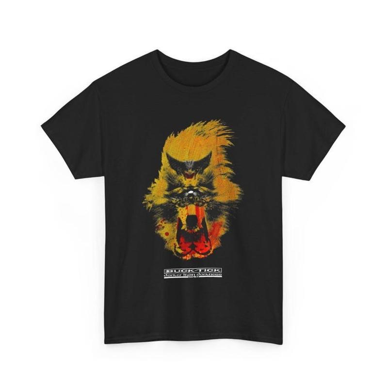 T-shirt Buck Tick Più Oscura dell'Oscurità Anni '90 Visual Kei Atsushi Sakurai