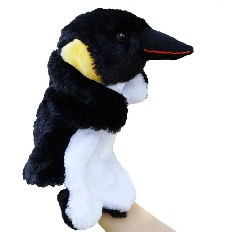 

Puppet Hand Animal Plush Fox Crow Kindergarten Storytelling Toy Parentchild Crow