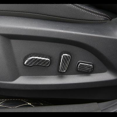 ABS Chrome For Renault Koleos 2017 2018 Accessories Car Seat Adjustment Switch Decoration Cover Trim Sticker Car Styling