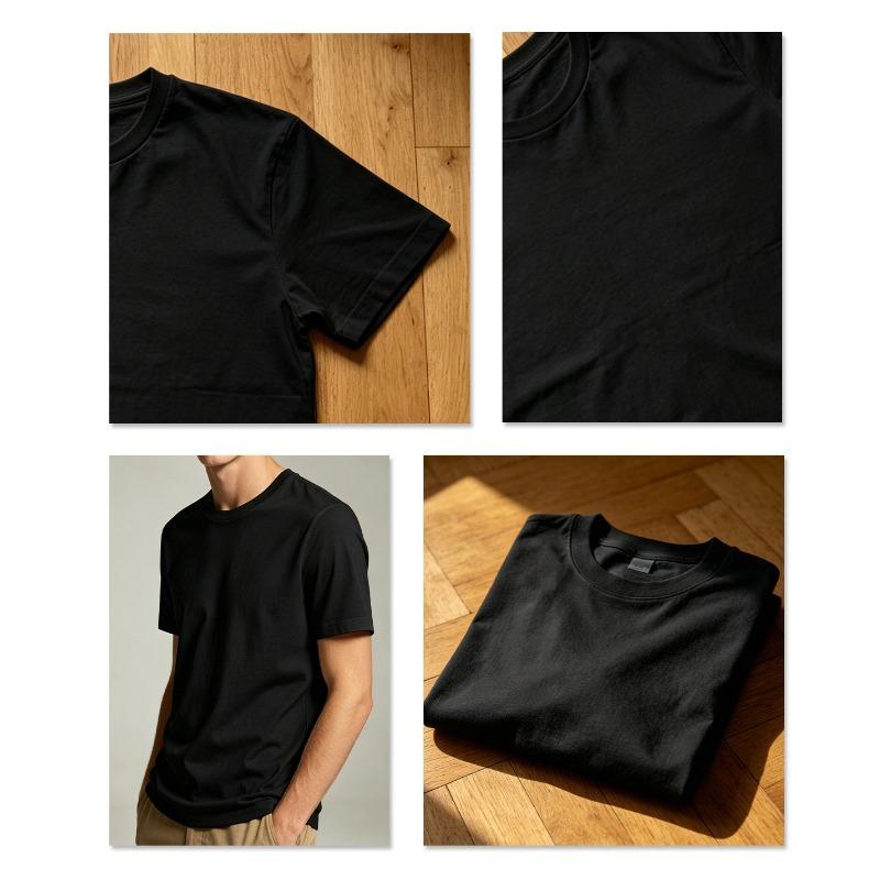 European Size Casual Style Men'S T-Shirt with Vintage Label Design for Everyday Wear And Summer Outfits Perfect Gift for Him