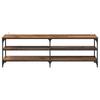 TV Stand Reclaimed Wood 160 x 30 x 50 cm Engineered Wood and Iron