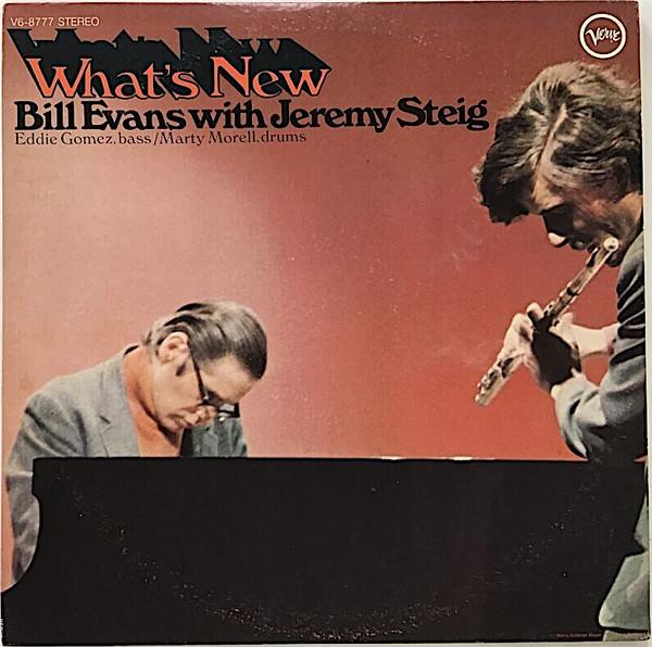 

LP Record BILL EVANS, JEREMY STEIG - What s New V68777 VERVE US Jazz Used