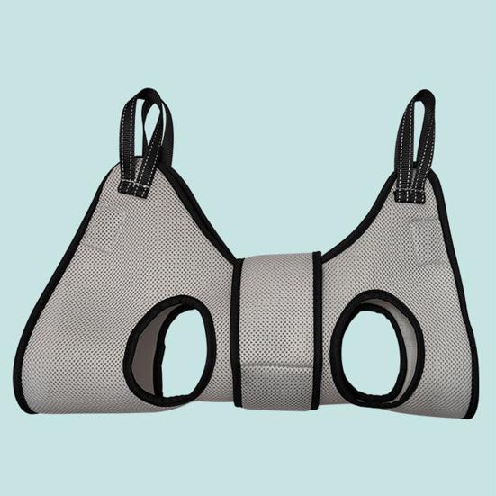 Pet Grooming Hammock Breathable Mesh Dog Grooming Sling Cat Restraint Hammock with Security Strap for Small Medium Dogs Cats Nail