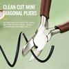 Built-in Return Spring Mini Needle Nose Pliers Jewelry Making Pliers  Handmade Processing