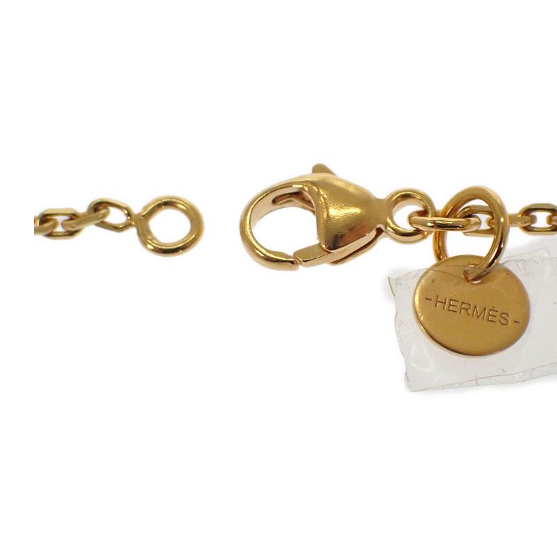 HERMES  H081865CD18  Necklace beige/Etope Gold Plated Women