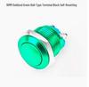 19mm/22mm Full Oxidation Metal Button Switch - Screw/Solder Terminals, Multi-Color, Self-Reset Momentary Power
