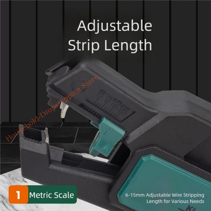 Multifunctional Tool Combining Stripping Crimping and Cutting Duckbill Ergonomic Handle Safety Lock Iron Alloy Constructio