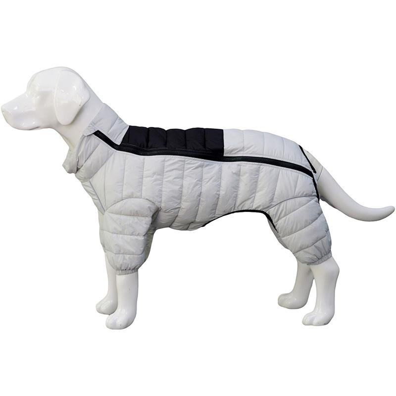 Hund Verdickt Baumwollgepolsterter Mantel Haustier Warme Daunenjacke Winddicht 4 Beine Haustier Outfit Winter Greyhound Husky Corgi Chihuahua Kleidung