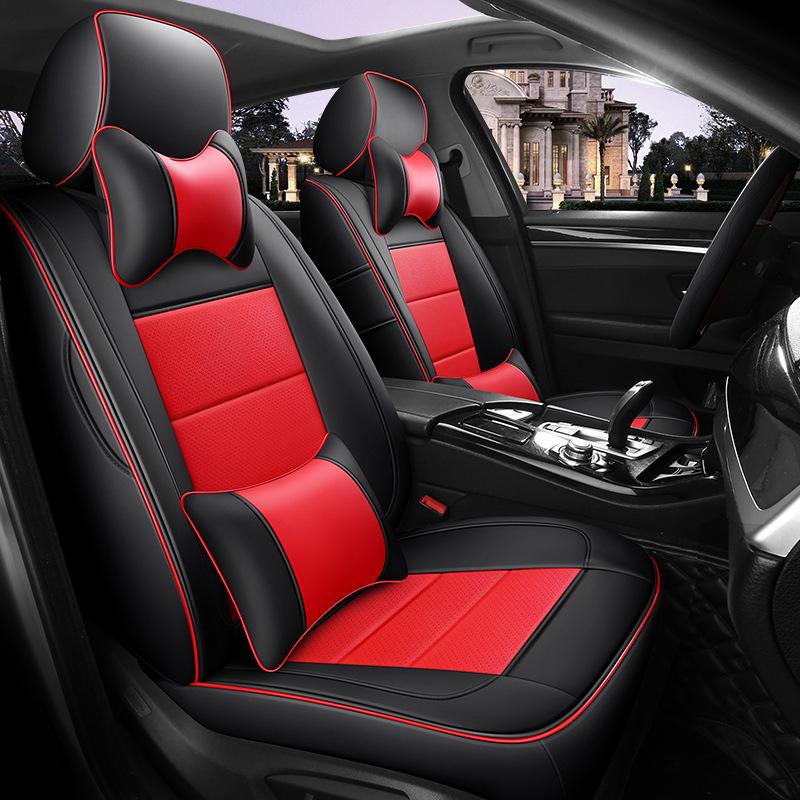 Originele Lederen Autostoelhoezen voor Diverse Modellen - Volledige Dekking Kussens