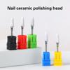 Ceramic Milling Cutter Nail Drill Bit Electric Manicure Pedicure Mill Bits Machine Files Nail Art Tools Equipment