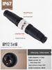 M12 Waterproof Sensor Connector: Male & Female Aviation Plug, 34-Pin, 5-Hole, 8P, Straight & Elbow, Three-Core Socket.