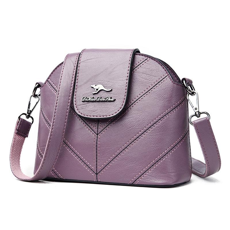 

Женские сумки через плечо Маленькие сумки Повседневные женские сумки Корейская универсальная сумка-мессенджер фиолетовый