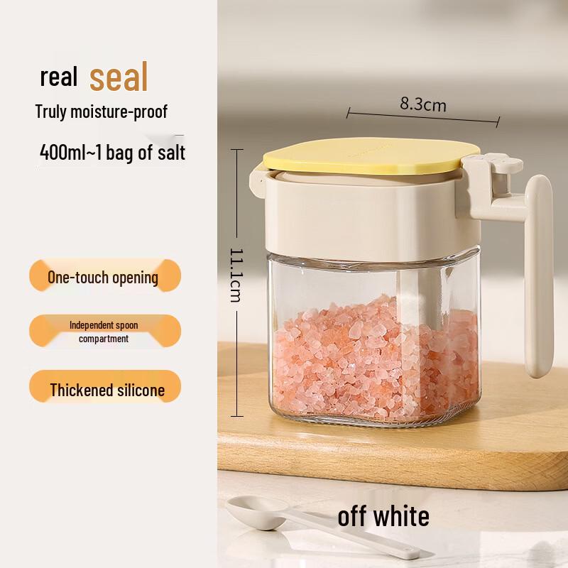 Ru Han Thickened Glass Seasoning Bottles