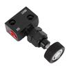 Universal Aluminum Black Brake Proportion Valve Adjustable Proportioning Brake Bias Adjuster