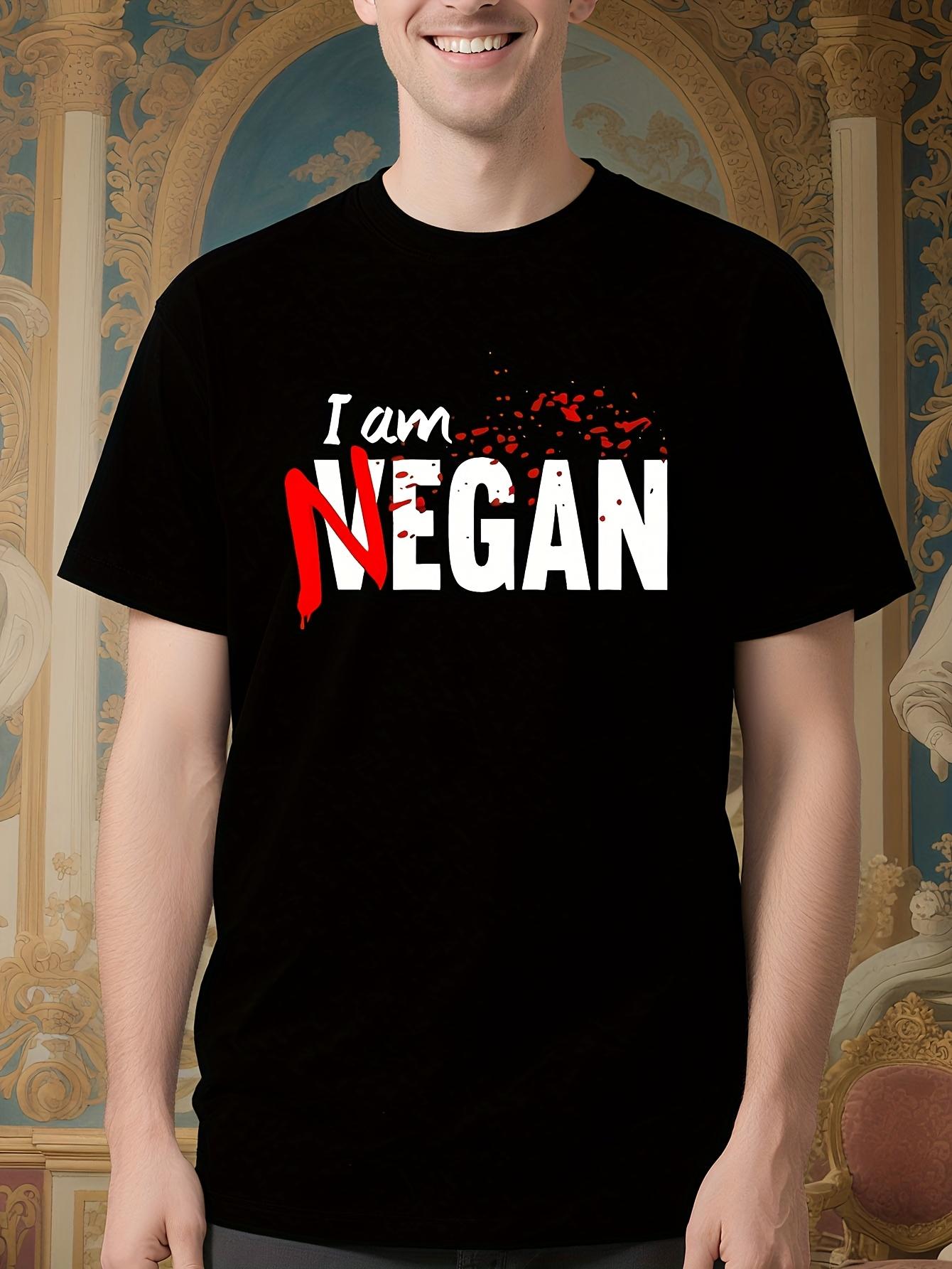 The Walking Dead Negan Graphic Tshirt - Bold I AM NEGAN R... S
