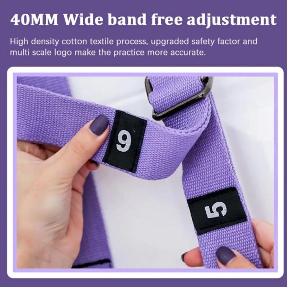 Door Hanging Pull Rope Aerial Yoga Strap Adjustable Female Gym Belt Stretch Leg Splits Trainer