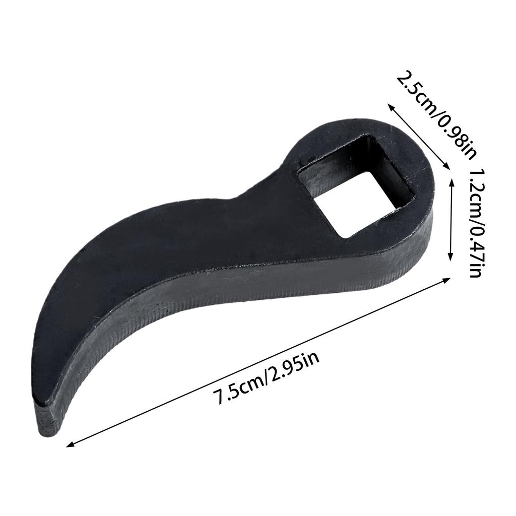 Hardened Steel Lever Horn Type Semi Axle-Removal Tool For Automotive Repair And Maintenance