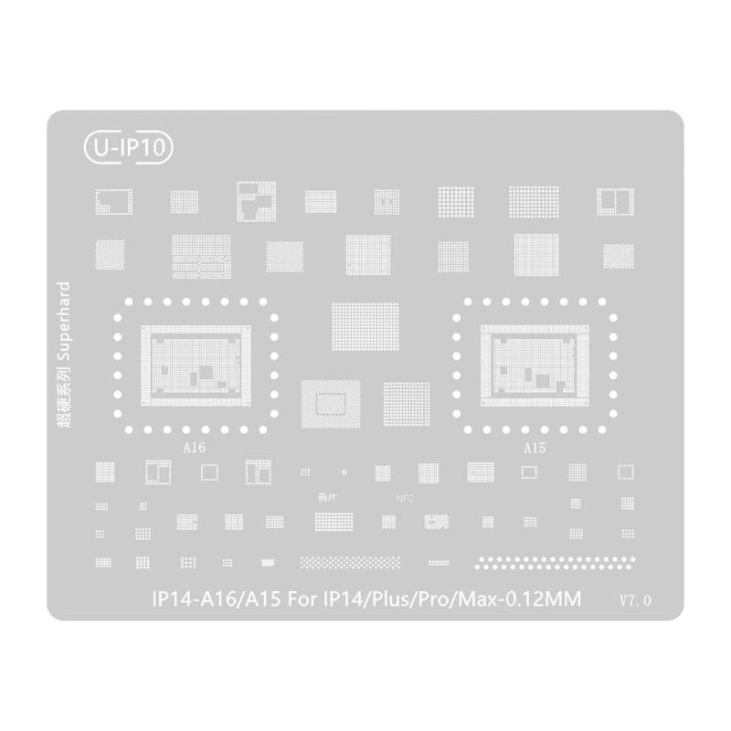 High Hardness Steel Solder Template Stencil Circuit Board Making Proofing Hole Mainboard Processing Board Repair