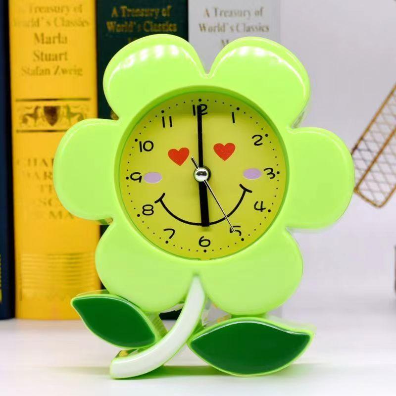 Creative Flower Alarm Clock Children's Bedside Cute Clock Student Birthday Gift Bedside Fashion Table