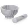 Marble spice mortar