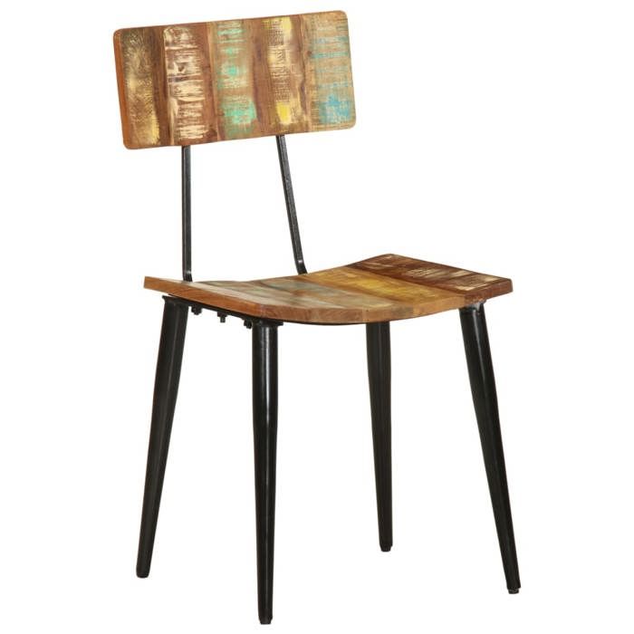 VidaXL 2x Chaises de Salle à Manger Chaises à Dîner Sièges de Salle à Manger Meubles de Cuisine Repas Maison Intérieur Bois 287901