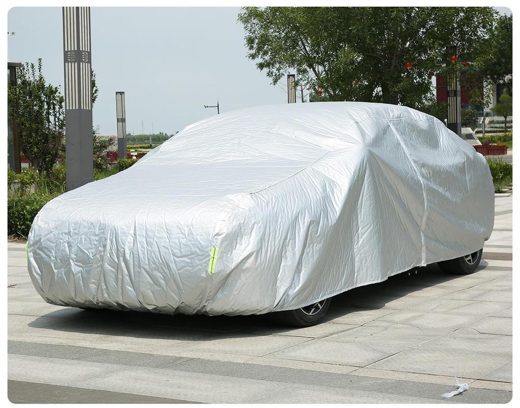 Thickened All-Weather Car Cover: Rainproof, Hailproof, Dustproof, Sun Protection