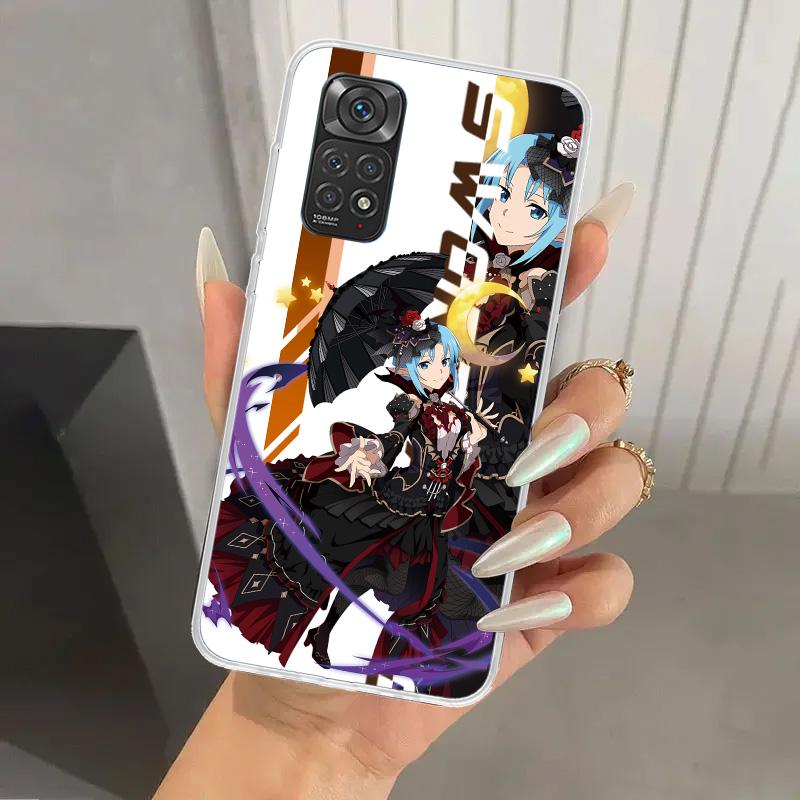 Anime Sword Art Online SAO Phone Case for Xiaomi Redmi Note 15 14 14S 13 12S 12 Pro 11S 11 Plus 11T 11E 10S Soft Funda Print She
