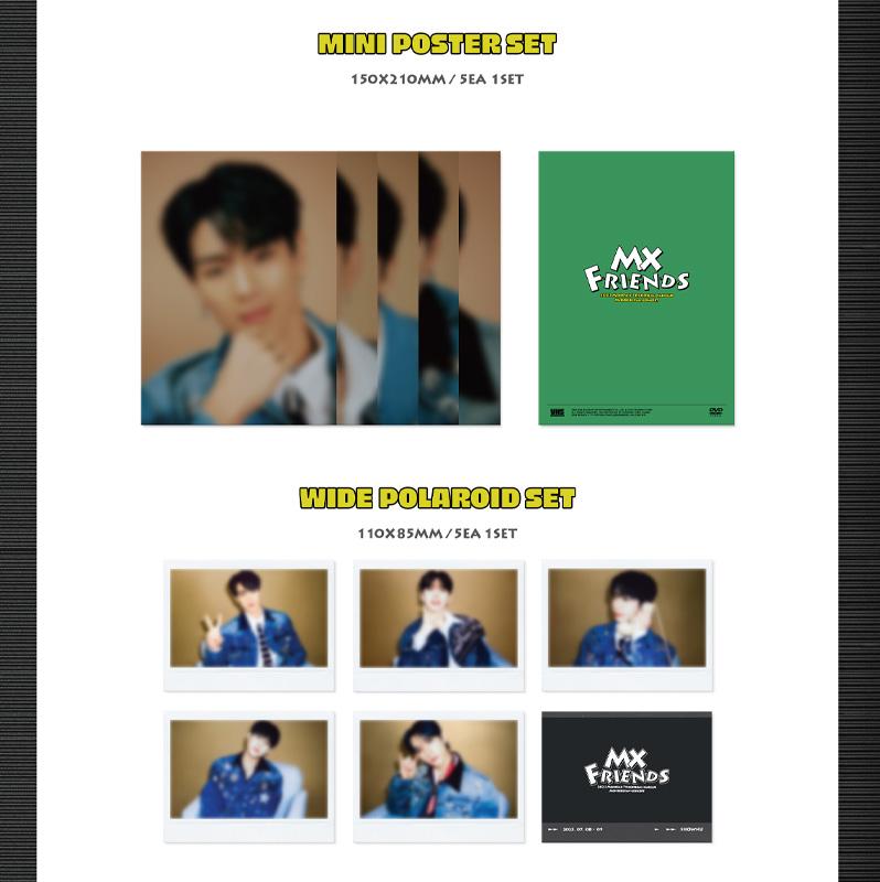 K-POP・アジア MONSTA X 7TH FAN-CON MX FRIENDS DVD 2023 MONSTA X 7TH OFFICIAL FANCLUB MONBEBE FAN-CONCERT DVD