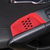 Stowing Tidying ABS+Flocking Fit For Porsche 911 Boxster Cayman 2013-2019 Car Door Armrest Handle Organizer Storage Box