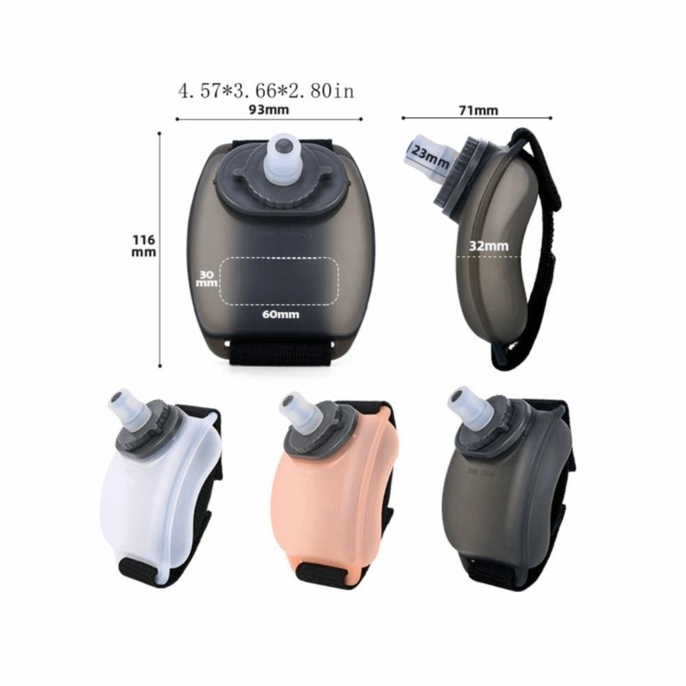 Mini Portable Water Cup Soft Sticker Paste Wrist Water Cup Wrist Water Bottle Running