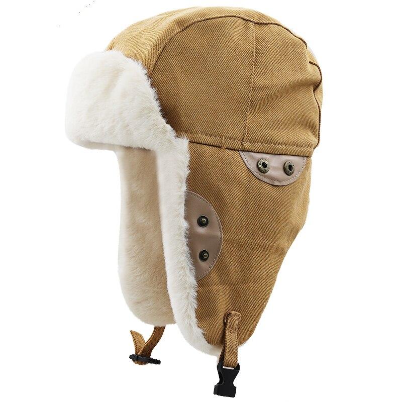 

Мужские и женские зимние велосипедные лыжные шапки для катания на лыжах, ветрозащитные шапки-бомберы плюс бархатные толстые теплые шапки для защиты ушей, мягкие шапки-ушанки, лыжные зимние шапки Adult 58-62CM хаки