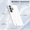 For Samsung Galaxy S26 Ultra Magnetic Case Glitter Powder PC + TPU Phone Cover