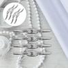 Metal Safety Rope Universal Fit Window Hook Accessories Blind Cord Cleats  Window Blinds