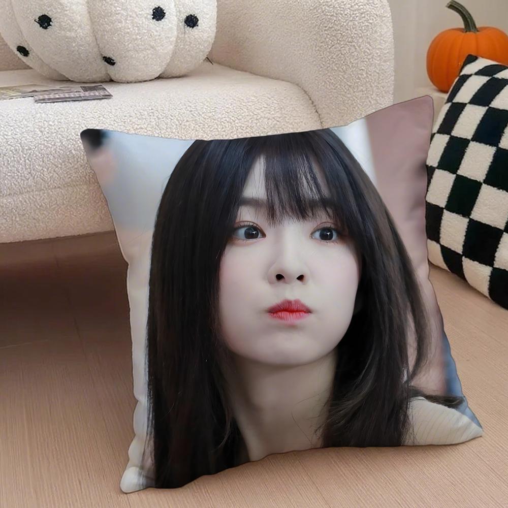 singer elegant IIrene BBae Joohyun Cushion Cover Throw Pillow Cover Hidden Button Durable Polyester Chair Cushion