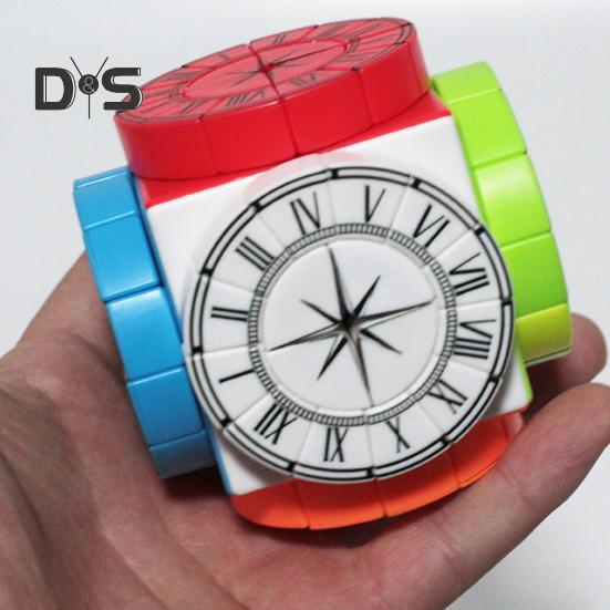 Time Machine Speed Cube UV Tisk Bez nálepek Číslovaná kostka Trénink koncentrace Přenosná Děti Dospělí Začátečníci Vzdělávací Puzzle Kostka Hračka