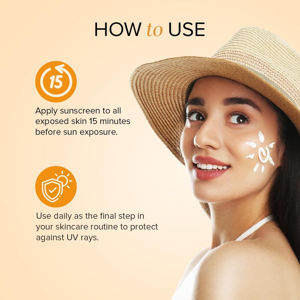 Khadi Natural Sunscreen Lotion SPF 50 PA++ Non Sticky Lightweight Sun Protection 100 ml Pack