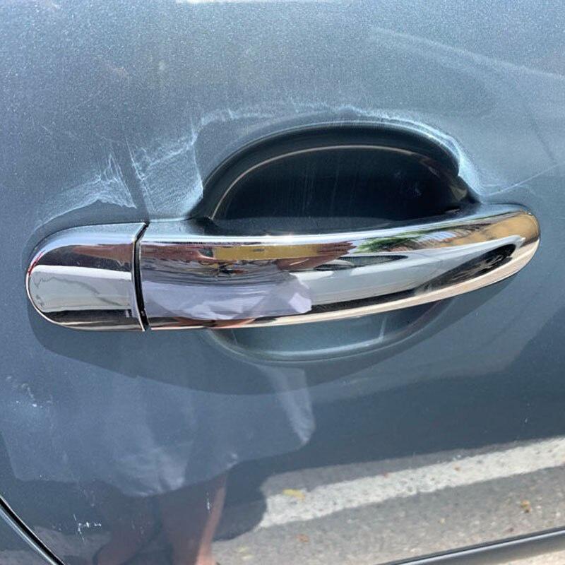 For Sk+oda Octavia 2 ii mk2 a5 tour RS parts accessories Plastic Chrome Car Door Handle Cover Trim handles covers Styling