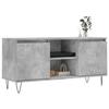VidaXL Meuble TV gris béton 104x35x50 cm bois d'ingénierie 827016