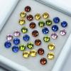 Natural Round Shape Sapphire 10 Pcs Lot 5x5 Mm Mix Color Gemstone