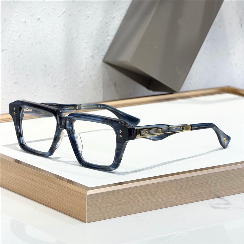 DTX459 Unisex Handmade Acetate Square Frame Sunglasses for Vacation & Party Sun Protection.