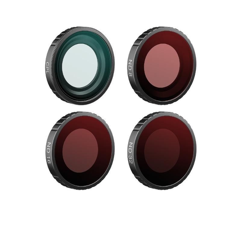 Scratch Resistant Camera Filter CPL/ ND8/ND16/ND32/ND64 Waterproof Clear Opt Glass For Outdoor