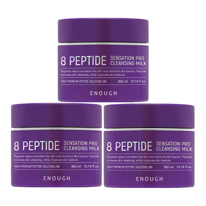 Enough 8 Peptide Cleansing Line (Water 500ml / Oil 200ml / Balm 100ml / Milk 300ml) (17 Options)