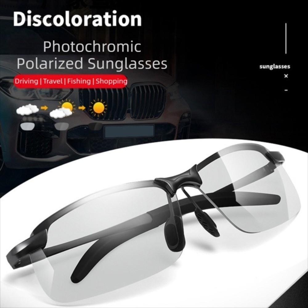 UV Protection Anti-Glare Sunglasses Day and Night Driving Sunglasses Night Vision Glasses Cycling
