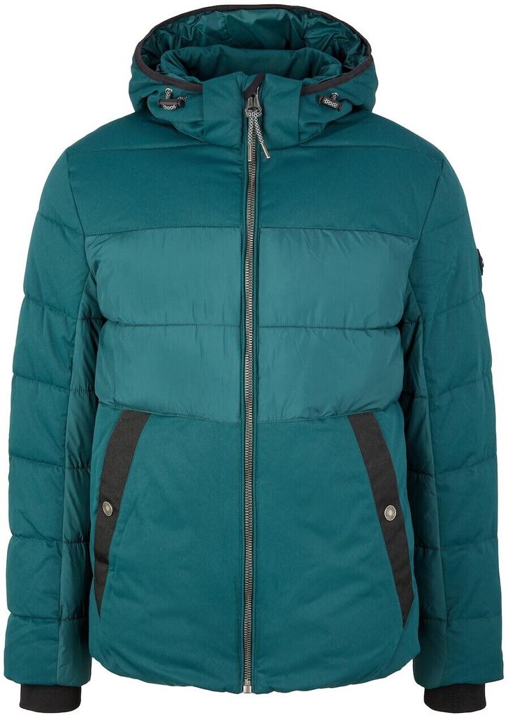 Winter Jacket Tom Tailor Puffer Jacket with Detachable Hood (1032481) Dark Green Lake