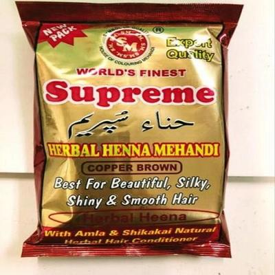Supreme Mehandi Copper Brown Mehandi For Hair 150g