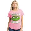Womens/Ladies Cute N Grumpy T-Shirt