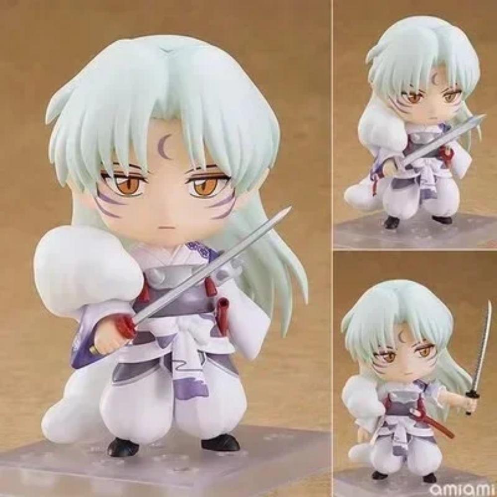 20cm Anime Inuyasha Figure Inuyasha Kikyō Sesshoumaru Higurashi Kagome PVC Action Figure Model Toys Collectible Model Toy Gift