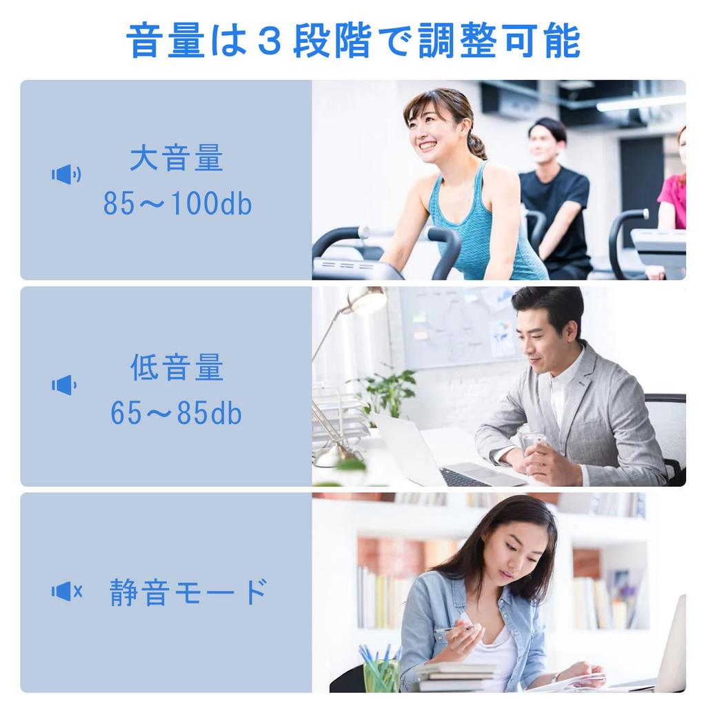 JOYHILL Kitchen Dial Ideal for Studying and Compact and Set of Japanese Instruction Manual Timer, Magnetic, Long-Lasting, Type, Learning, Stylish, 2,