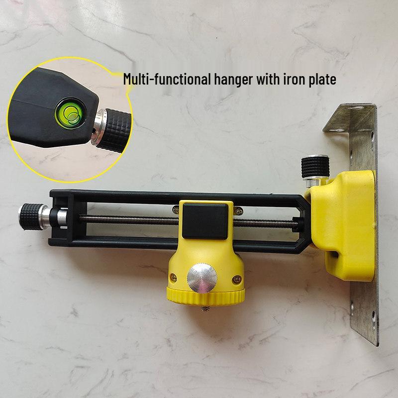 12-Line Infrared Level, Multifunctional Wall & Floor Mount Hanger